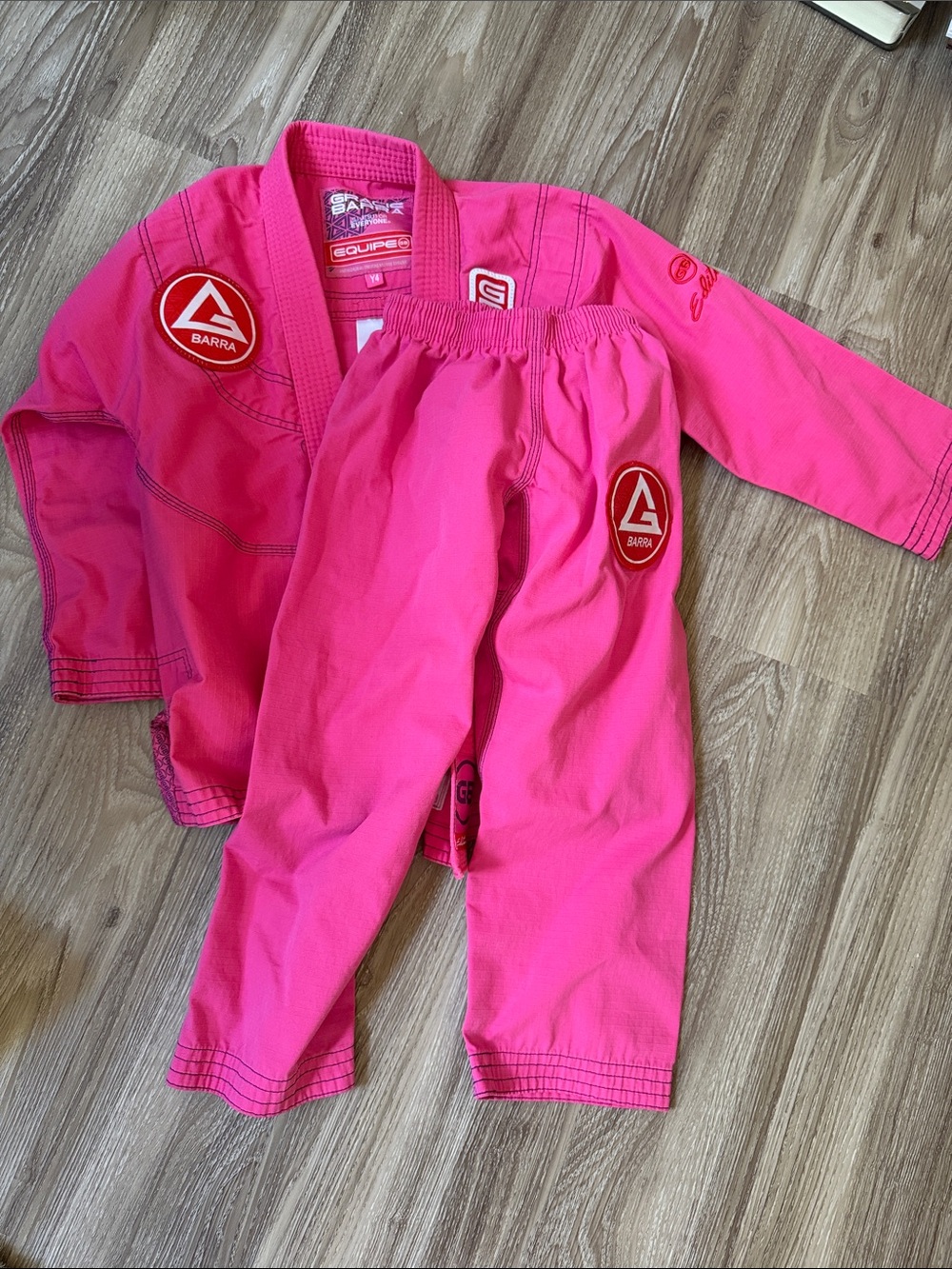 GBK LITE RIPSTOP KIMONO Gi PINK Gracie Barra